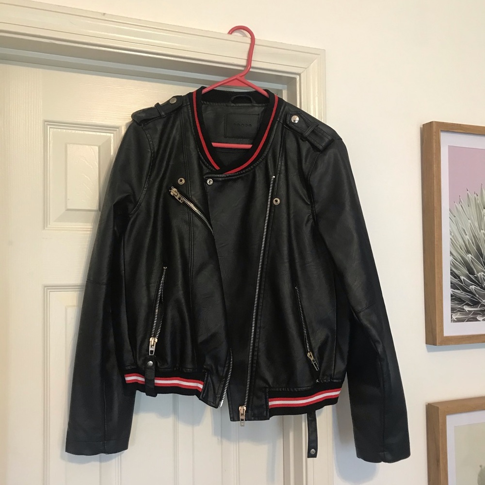 BLANK NYC Leather Jacket